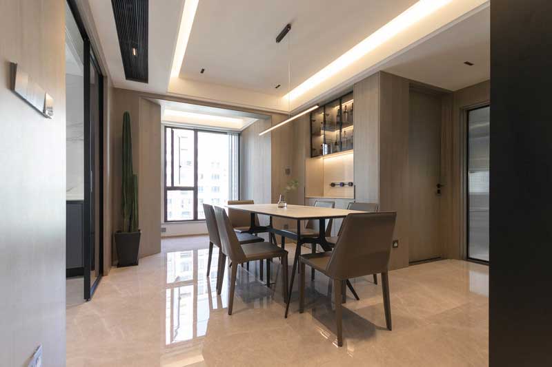 深圳羅湖區(qū)現(xiàn)代簡(jiǎn)約家庭新房裝修餐廳家具組合 深圳羅湖區(qū)現(xiàn)代簡(jiǎn)約家庭新房裝修餐廳家具組合