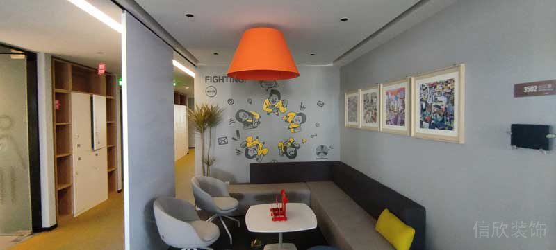 寶安區(qū)簡約風(fēng)格辦公室裝修設(shè)計(jì)軟裝陳設(shè)