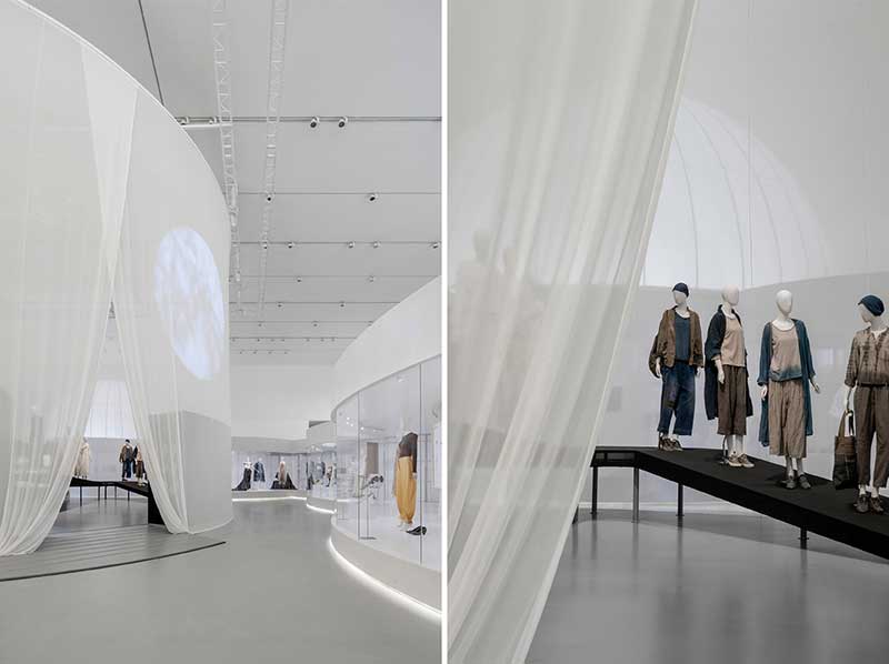 深圳南山區(qū)服裝展廳裝修設計模特展示