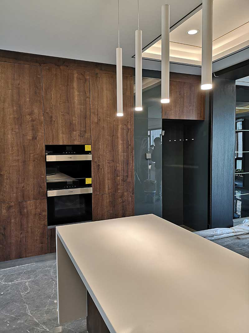 深圳南山新中式家居裝修設(shè)計圖西櫥