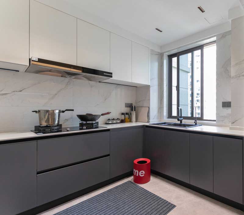 深圳羅湖區(qū)現(xiàn)代簡(jiǎn)約家庭新房裝修廚房 深圳羅湖區(qū)現(xiàn)代簡(jiǎn)約家庭新房裝修廚房