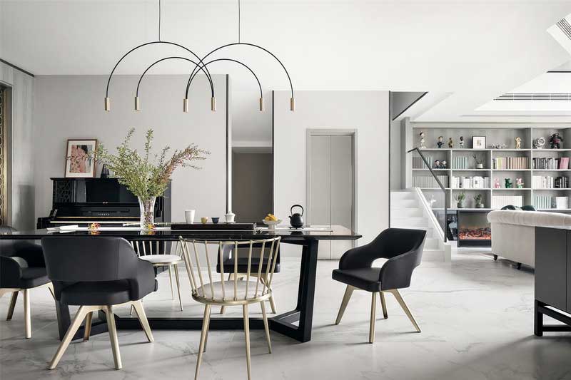 深圳南山區(qū)西麗簡約風(fēng)格別墅裝修茶室