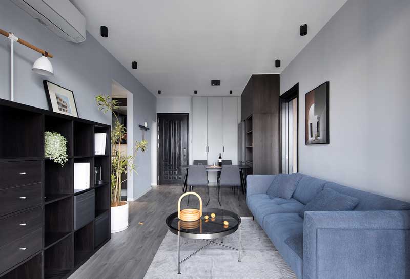 南山精致簡約的家裝設(shè)計案例客廳