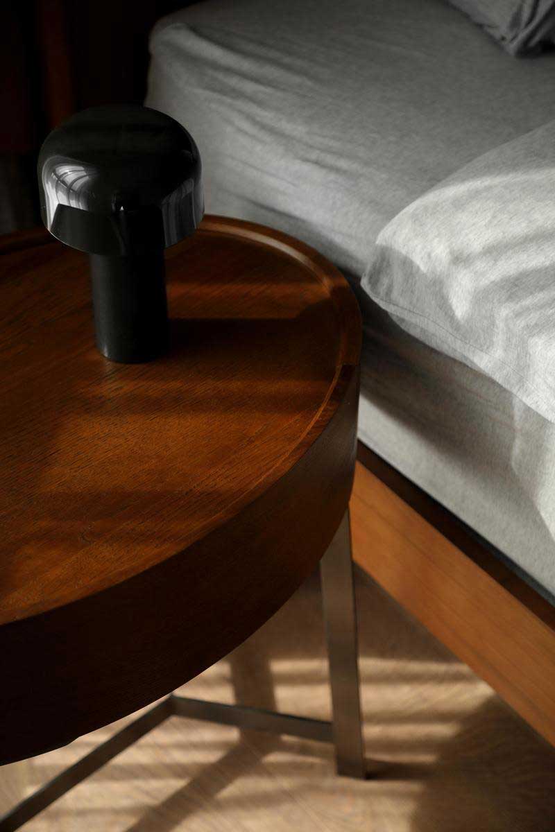 深圳龍崗區(qū)美式復(fù)古風(fēng)家裝裝修實景圖主臥家具