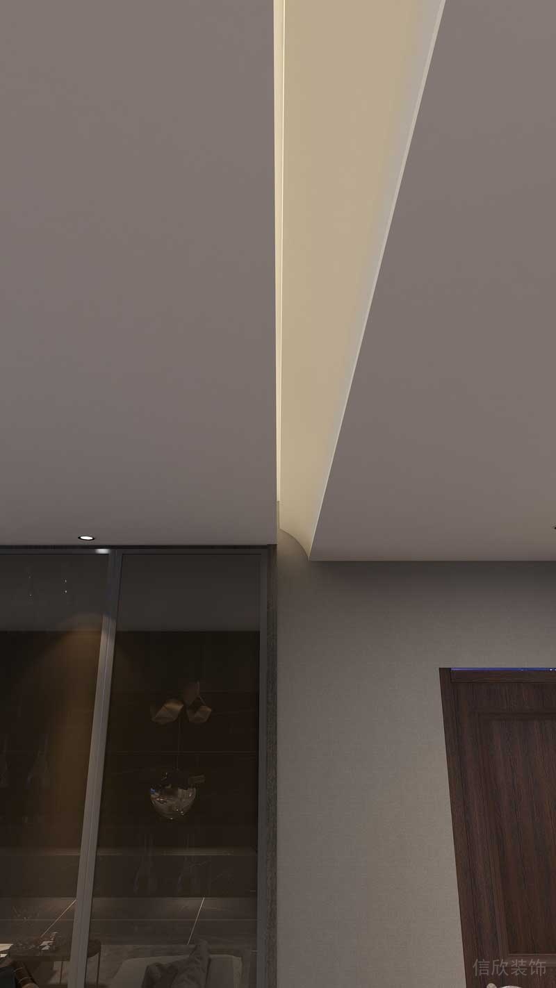 深圳羅湖區(qū)后現(xiàn)代家庭住房裝修設(shè)計方案天花吊頂細節(jié) 深圳羅湖區(qū)后現(xiàn)代家庭住房裝修設(shè)計方案天花吊頂細節(jié)