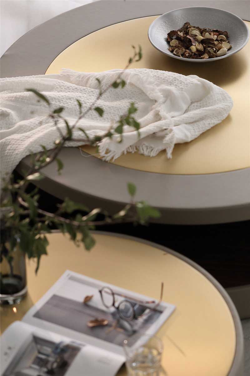 深圳鹽田區(qū)意式輕奢新房設計裝修工程案例綠植擺件