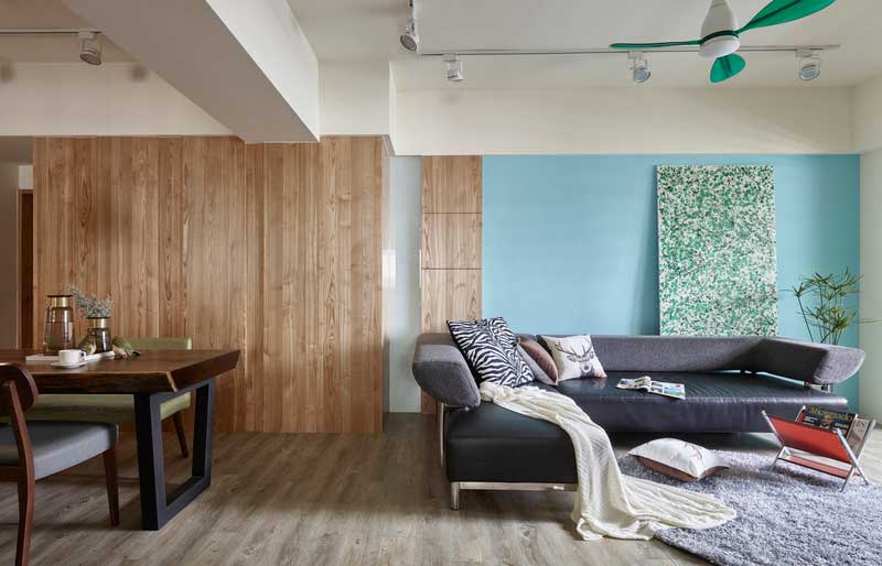 深圳鹽田區(qū)北歐風(fēng)格家居住宅裝修設(shè)計(jì)效果圖客餐廳