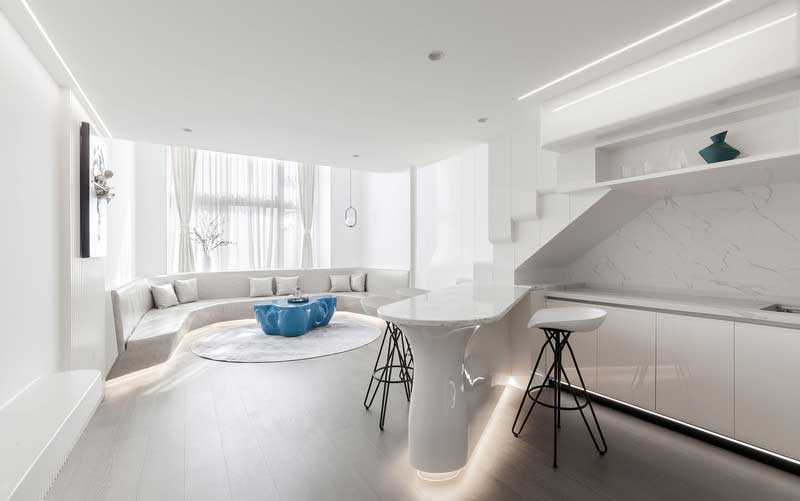 深圳寶安現(xiàn)代白色調(diào)家庭裝修案例客廳 深圳寶安現(xiàn)代白色調(diào)家庭裝修案例客廳