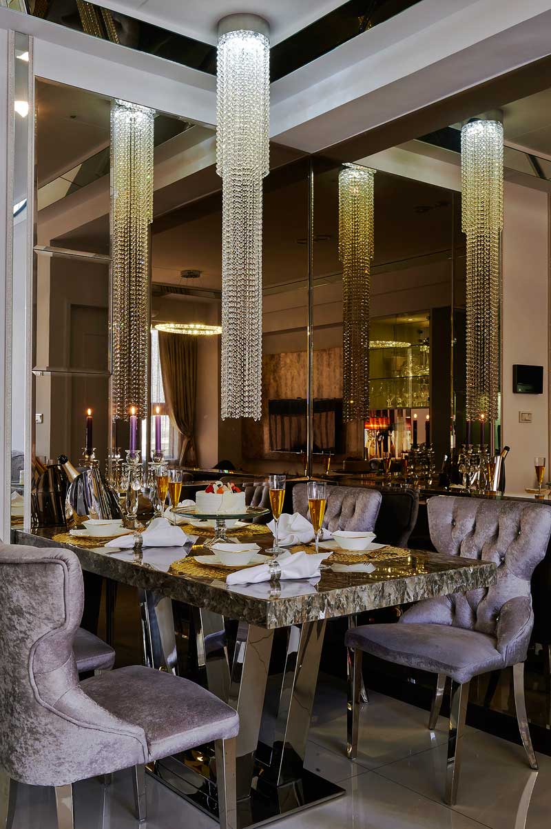 深圳龍華區(qū)大浪現(xiàn)代輕奢風家庭三居室裝修圖餐桌餐椅 深圳龍華區(qū)大浪現(xiàn)代輕奢風家庭三居室裝修圖餐桌餐椅