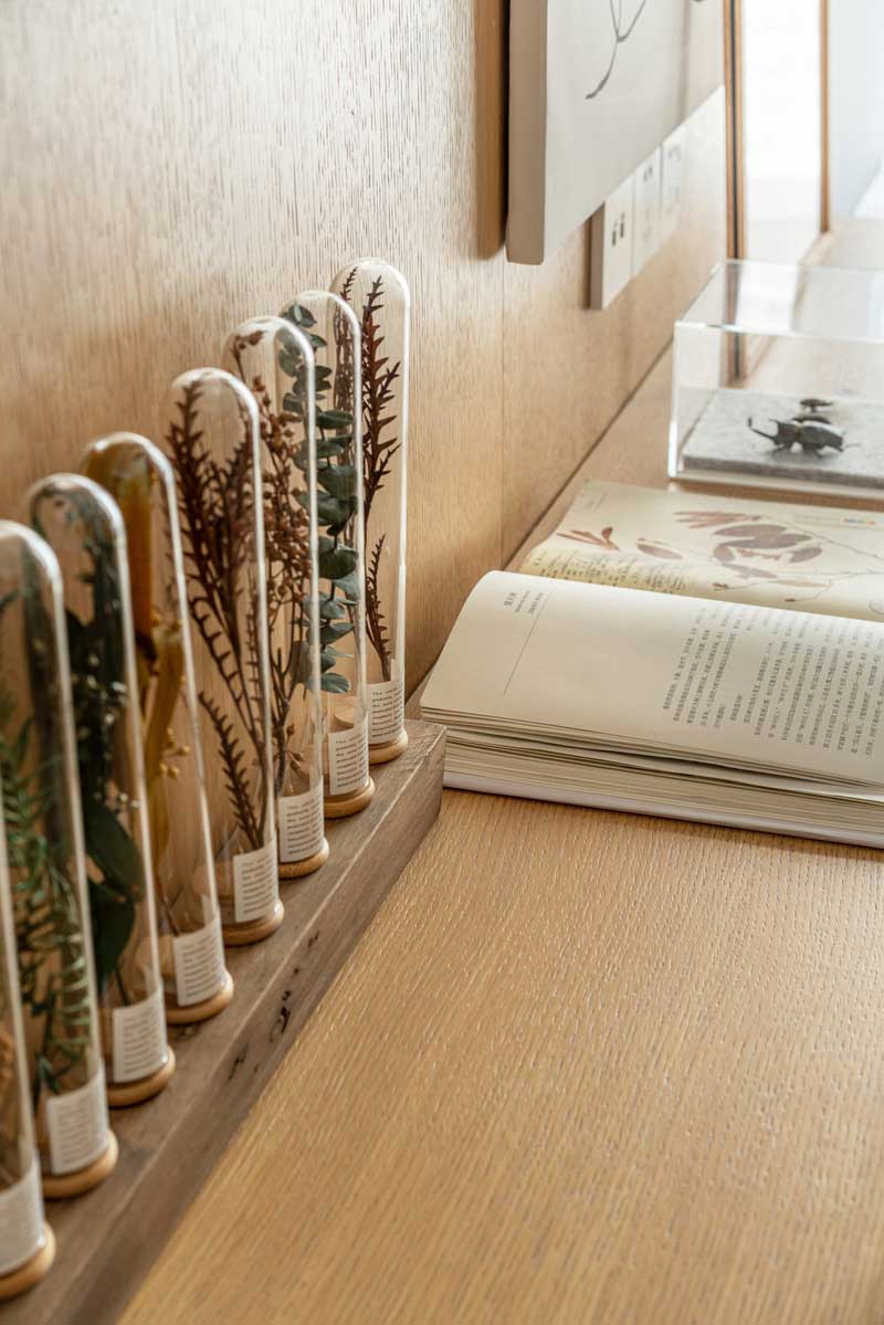 深圳南山北歐風(fēng)格家裝裝修設(shè)計(jì)開(kāi)放式書(shū)房飾品