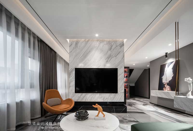 深圳南山家居新房裝修設(shè)計電視背景墻