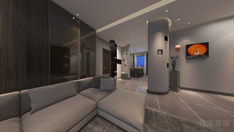 深圳羅湖區(qū)后現(xiàn)代家庭住房裝修設(shè)計方案過道 深圳羅湖區(qū)后現(xiàn)代家庭住房裝修設(shè)計方案過道