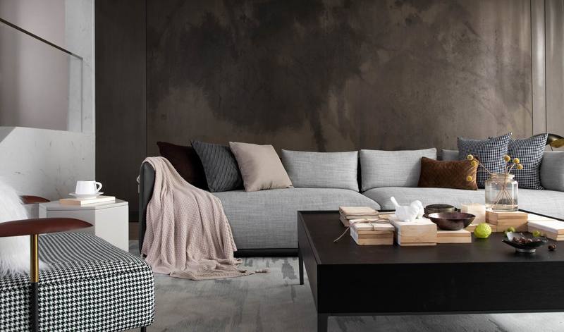 深圳羅湖區(qū)極簡風(fēng)80平方復(fù)式小戶型裝修設(shè)計灰色沙發(fā) 深圳羅湖區(qū)極簡風(fēng)80平方復(fù)式小戶型裝修設(shè)計灰色沙發(fā)