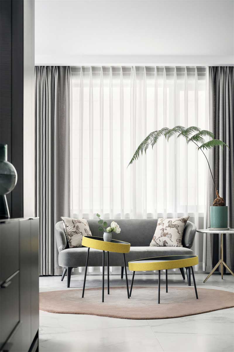 深圳南山區(qū)西麗簡約風(fēng)格別墅裝修家庭廳家具