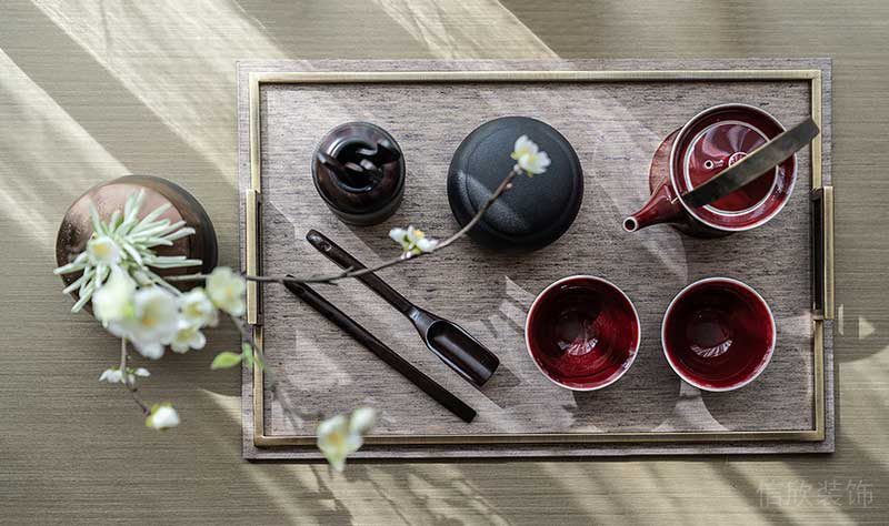 深圳寶安現(xiàn)代簡約樣板房裝修設(shè)計藝術(shù)陳設(shè)