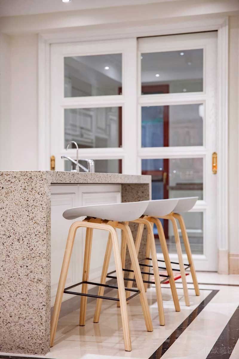 深圳寶安碧桂園簡(jiǎn)歐風(fēng)格別墅樣板間設(shè)計(jì)吧椅