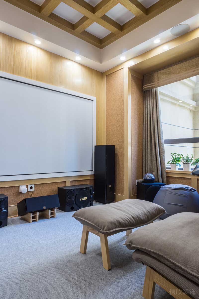 深圳羅湖區(qū)北歐風(fēng)格家庭裝修設(shè)計(jì)實(shí)景圖視聽房