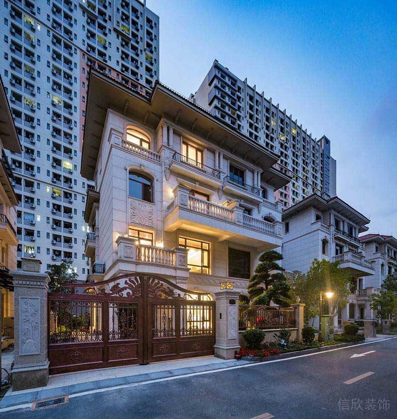 深圳寶安碧桂園簡(jiǎn)歐風(fēng)格別墅樣板間設(shè)計(jì)外觀