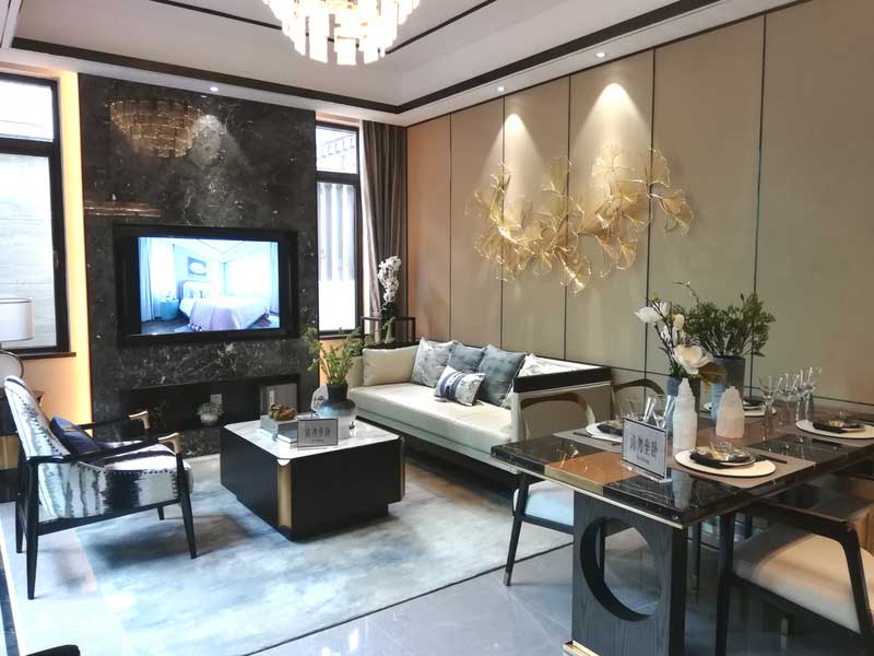 深圳鹽田區(qū)別墅裝修設(shè)計(jì)客餐廳