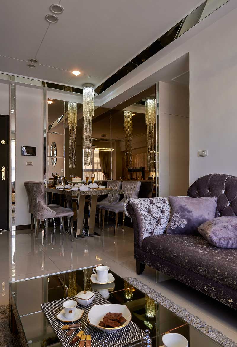 深圳龍華區(qū)大浪現(xiàn)代輕奢風家庭三居室裝修圖餐廳 深圳龍華區(qū)大浪現(xiàn)代輕奢風家庭三居室裝修圖餐廳