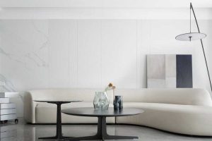 深圳南山中心區(qū)現(xiàn)代風格家居新房裝修客廳效果圖