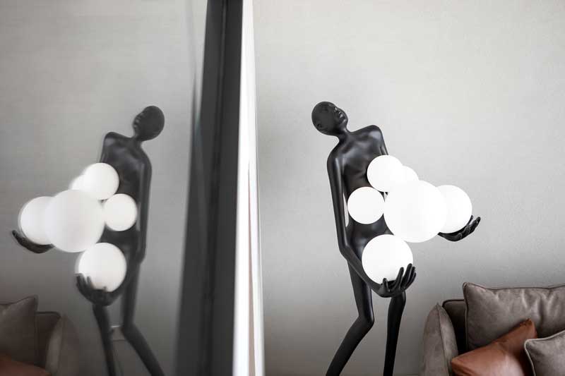 深圳羅湖區(qū)現(xiàn)代輕奢風(fēng)家居裝修設(shè)計飾品