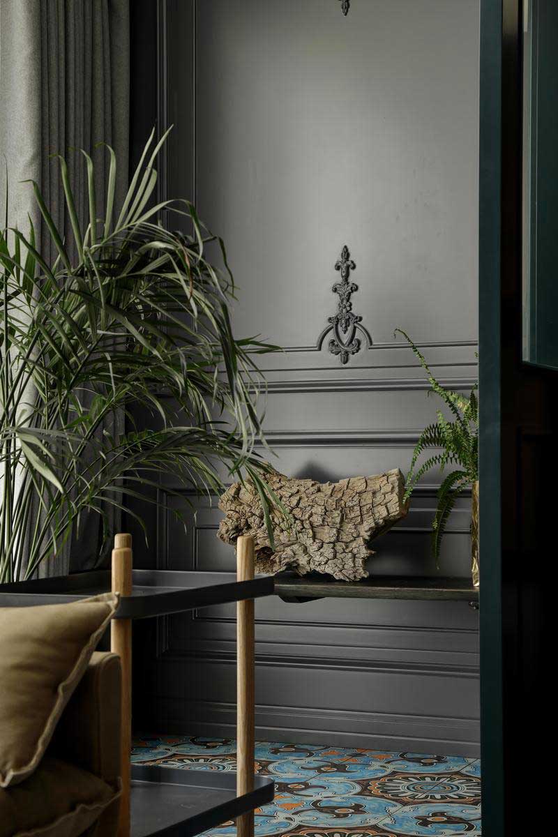 深圳龍崗區(qū)美式復(fù)古風(fēng)家裝裝修實景圖客廳護墻板