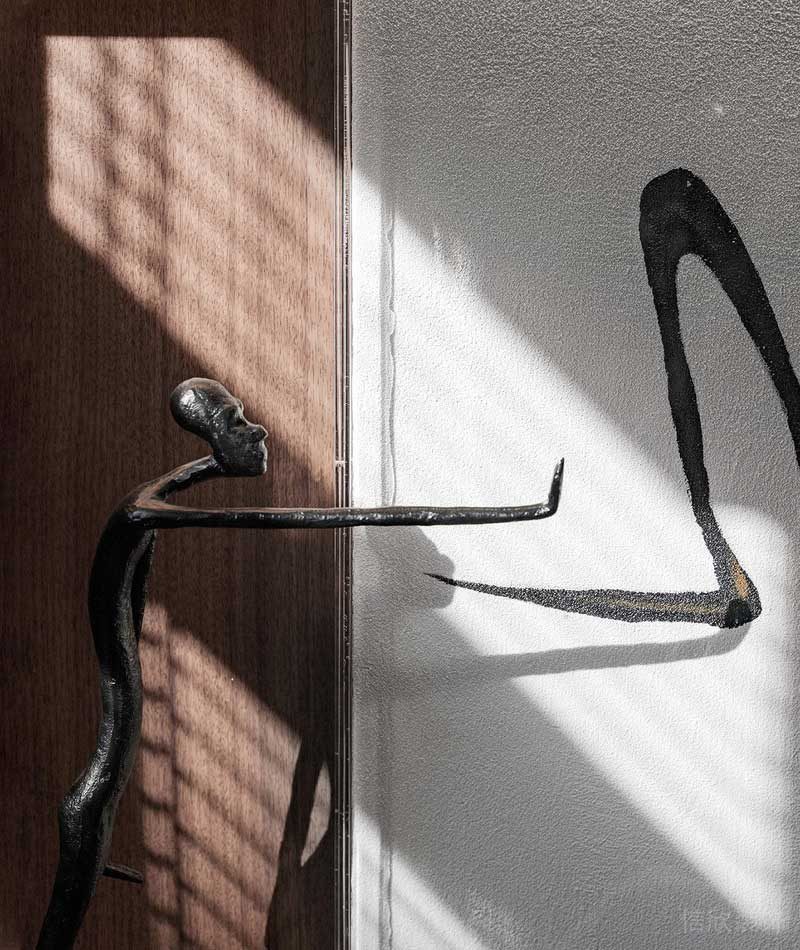 深圳南山區(qū)現(xiàn)代輕奢住宅新房裝修書房藝術雕塑 深圳南山區(qū)現(xiàn)代輕奢住宅新房裝修書房藝術雕塑