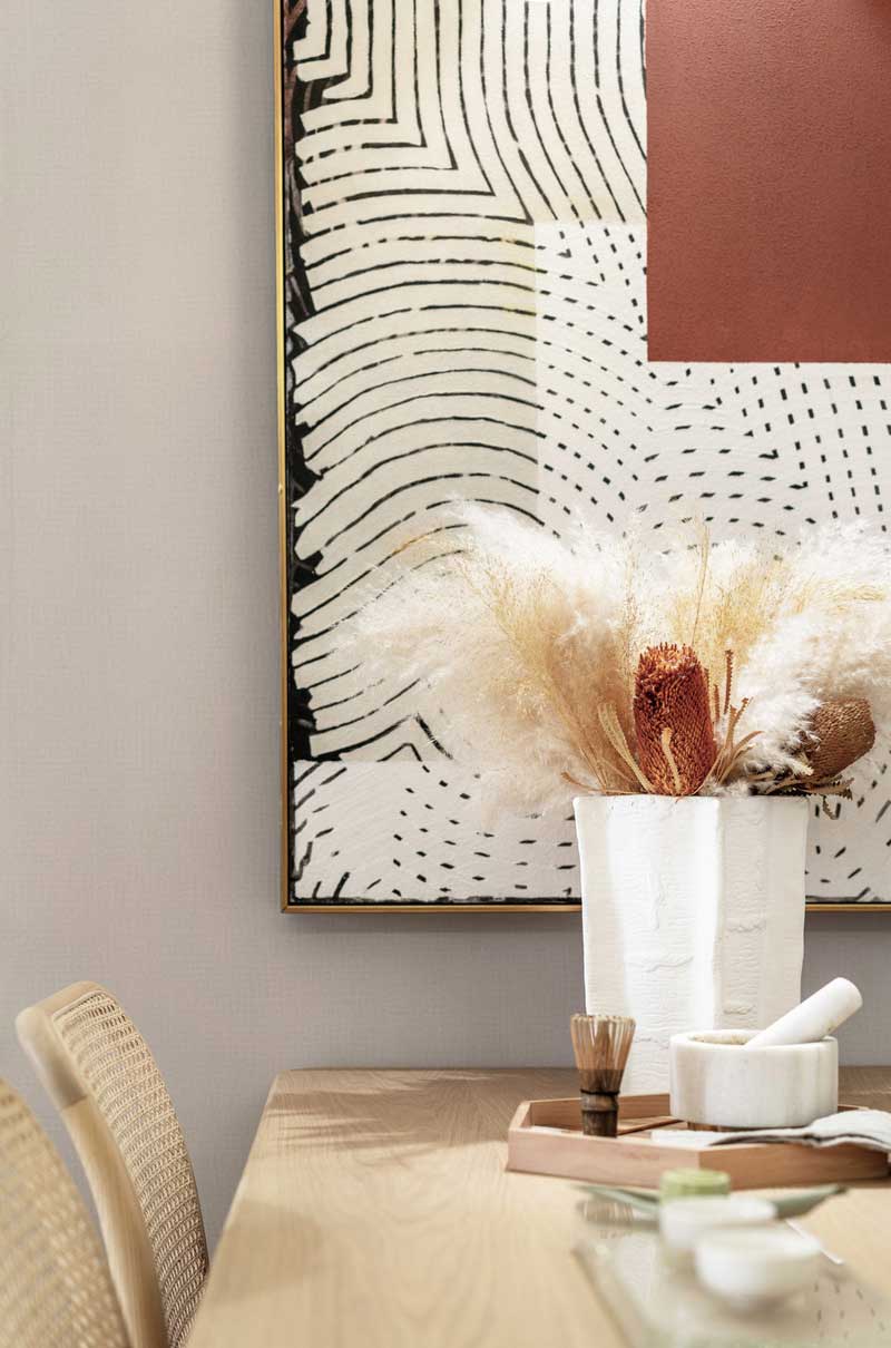 深圳南山北歐風(fēng)格家裝裝修設(shè)計(jì)餐廳藝術(shù)畫(huà)