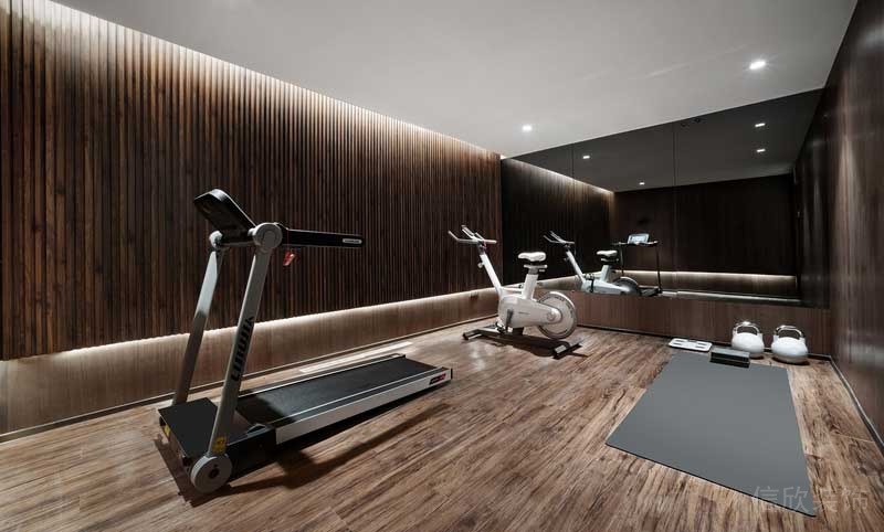 深圳南山區(qū)現(xiàn)代輕奢住宅新房裝修健身室 深圳南山區(qū)現(xiàn)代輕奢住宅新房裝修健身室