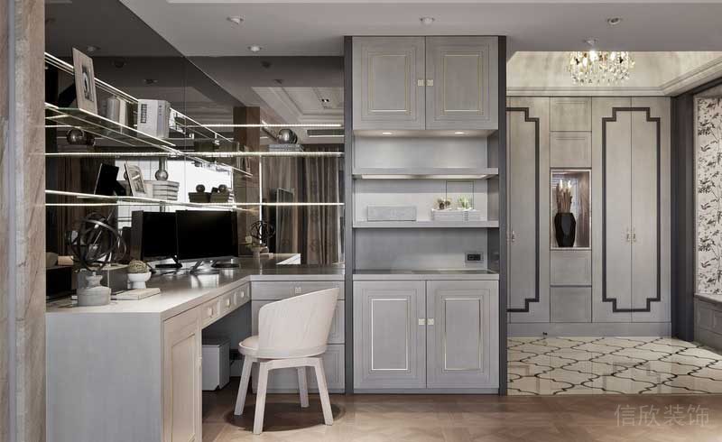 深圳福田區(qū)美式極簡風(fēng)格家庭裝修設(shè)計案例閱讀區(qū)