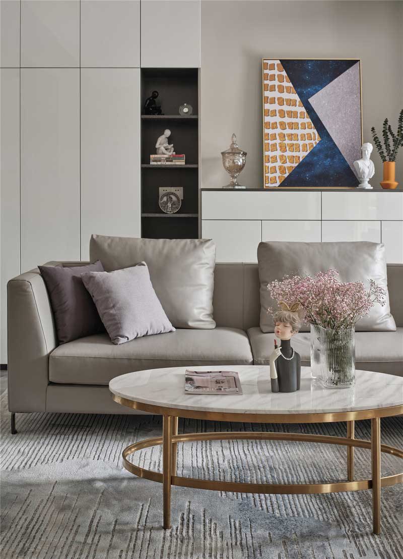 深圳羅湖區(qū)現(xiàn)代風格家裝裝修設計圖客廳沙發(fā)