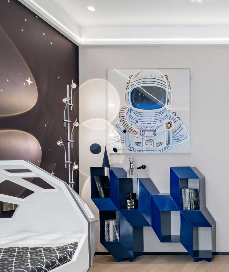 深圳福田現(xiàn)代北歐風(fēng)家居裝修設(shè)計兒童房