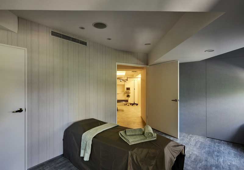 深圳南山西麗暖色調(diào)美式極簡家裝裝修按摩房家具