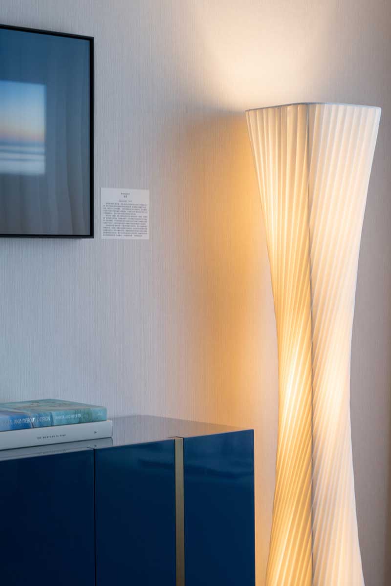 深圳羅湖萬(wàn)科三居室輕奢風(fēng)格樣板房設(shè)計(jì)案例燈光效果