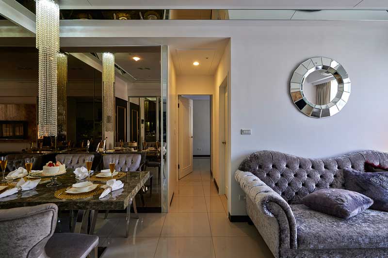 深圳龍華區(qū)大浪現(xiàn)代輕奢風家庭三居室裝修圖過道 深圳龍華區(qū)大浪現(xiàn)代輕奢風家庭三居室裝修圖過道