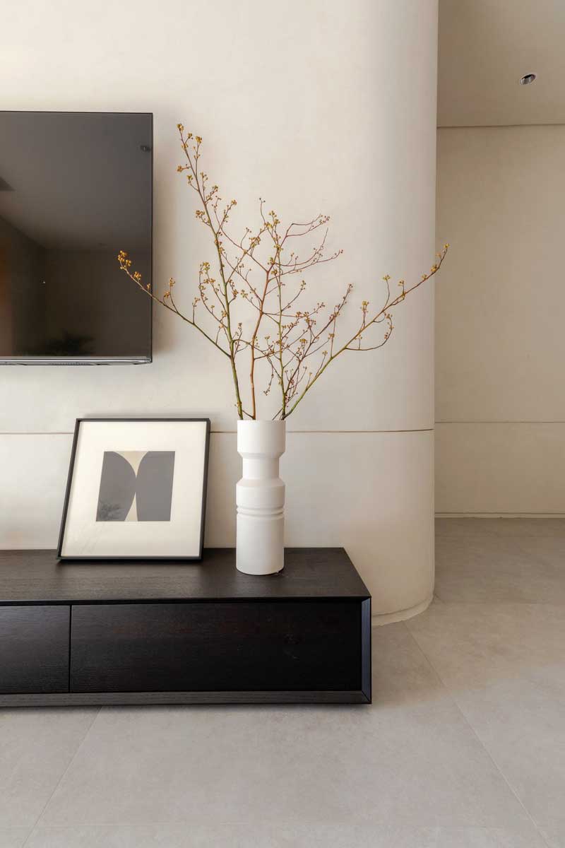 深圳福田區(qū)簡約風格100平方家庭住宅裝修工程案例電視柜 深圳福田區(qū)簡約風格100平方家庭住宅裝修工程案例電視柜