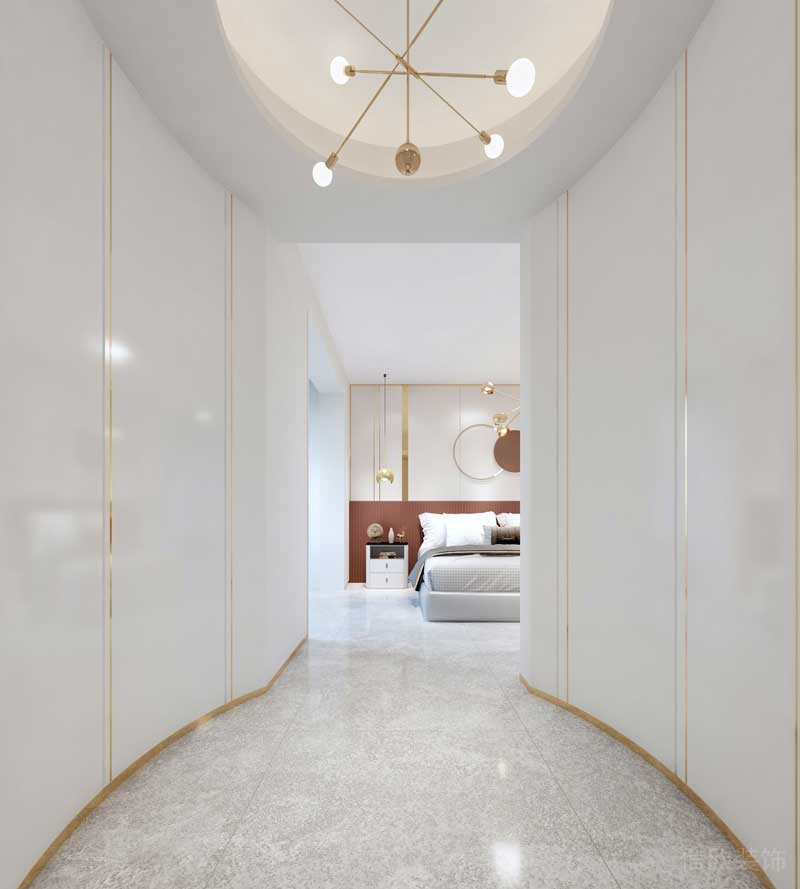 深圳福田區(qū)輕奢風(fēng)格家庭三居室裝修設(shè)計(jì)過道 深圳福田區(qū)輕奢風(fēng)格家庭三居室裝修設(shè)計(jì)過道