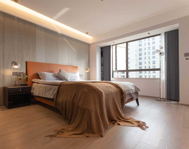 深圳羅湖區(qū)現(xiàn)代簡(jiǎn)約家庭新房裝修主臥床品 深圳羅湖區(qū)現(xiàn)代簡(jiǎn)約家庭新房裝修主臥床品