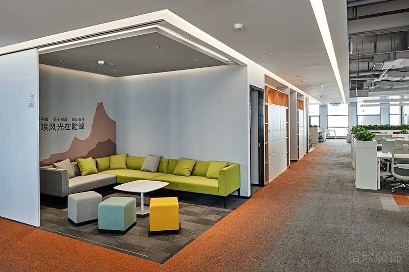 寶安區(qū)簡約風(fēng)格辦公室裝修設(shè)計開放式洽談區(qū) 寶安區(qū)簡約風(fēng)格辦公室裝修設(shè)計開放式洽談區(qū)