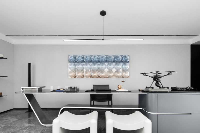 深圳福田現(xiàn)代北歐風(fēng)家居裝修設(shè)計書房