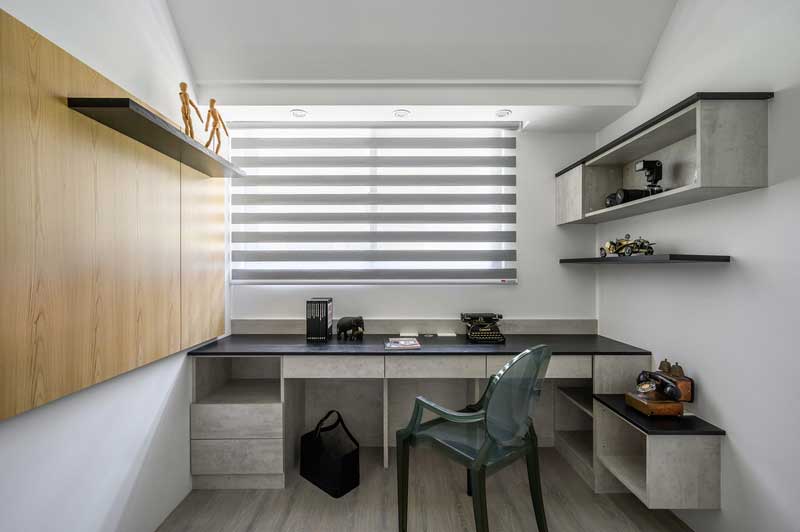 深圳寶安區(qū)石巖北歐風(fēng)格家居裝修設(shè)計書桌 深圳寶安區(qū)石巖北歐風(fēng)格家居裝修設(shè)計書桌