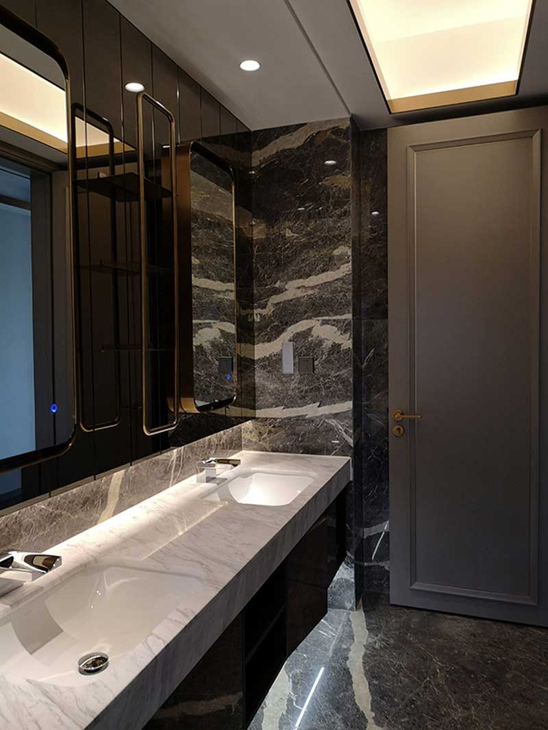 深圳南山新中式家居裝修設(shè)計圖主人房衛(wèi)生間