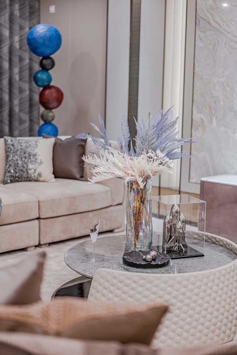 深圳龍崗區(qū)橫崗輕奢風(fēng)格新房裝修工程飾品