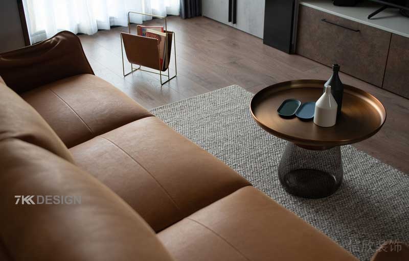 深圳福田區(qū)現(xiàn)代風格小戶型精裝修客廳飾品