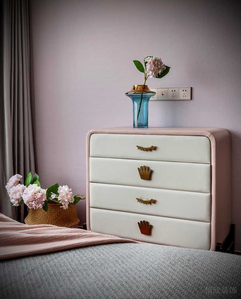 深圳龍華家裝復古輕奢風裝修設計女兒房 深圳龍華家裝復古輕奢風裝修設計女兒房