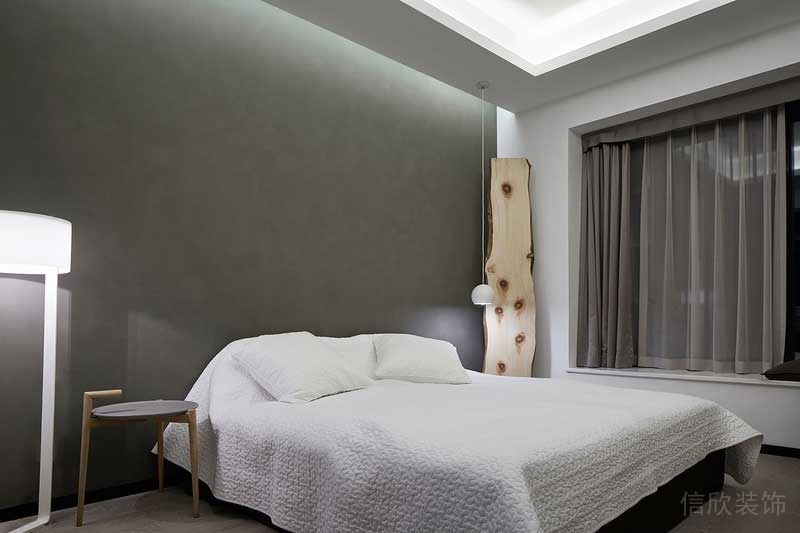 深圳龍崗區(qū)簡(jiǎn)約風(fēng)格家裝裝修案例客房