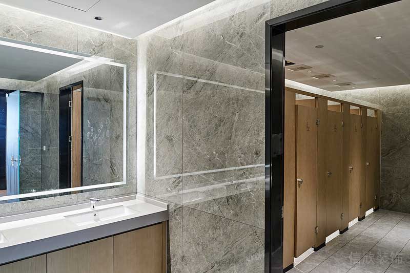 寶安區(qū)簡(jiǎn)約風(fēng)格辦公室裝修設(shè)計(jì)衛(wèi)生間