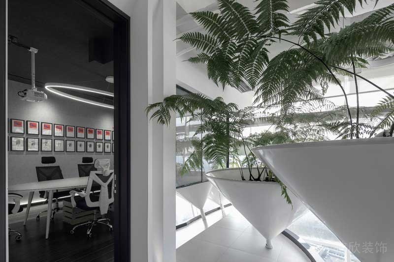 深圳南山南頭辦公室裝修設(shè)計案例