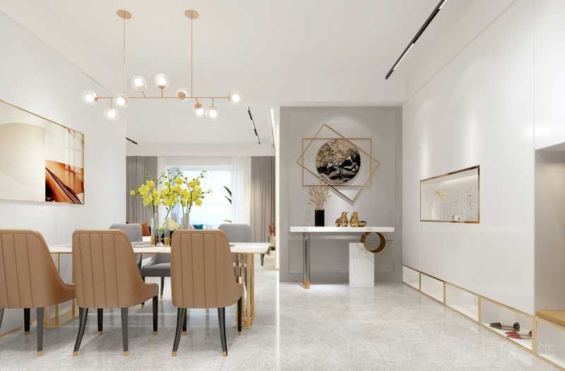 原木風(fēng)裝修設(shè)計效果圖大理石輕奢風(fēng)內(nèi)嵌式鞋柜